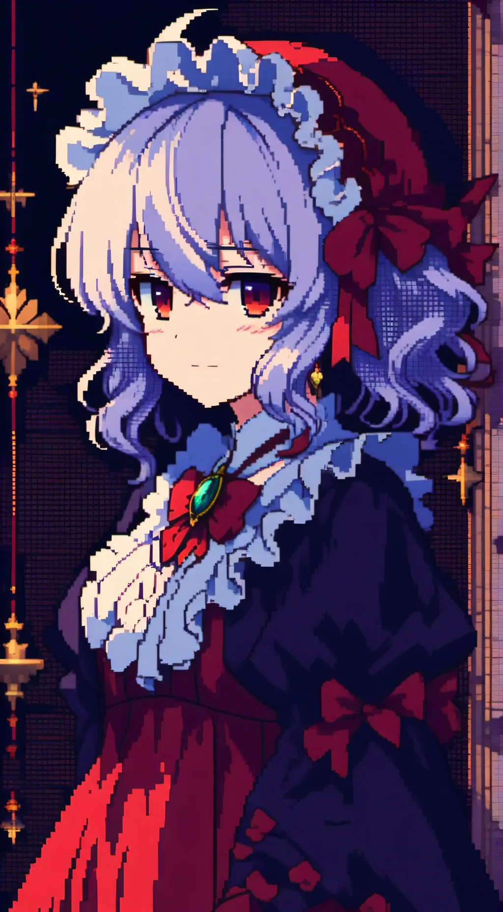 ai character: Remilia Scarlet background
