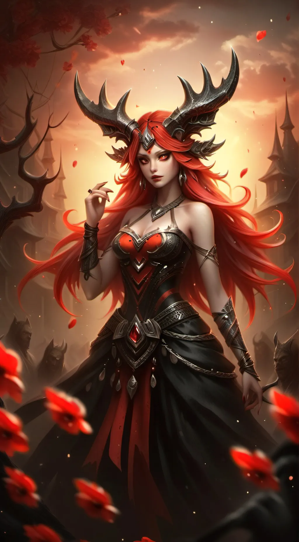 ai character: end background