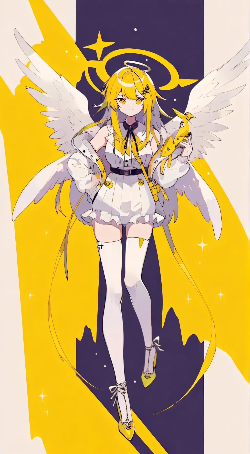 ai character: Angel 😇 background