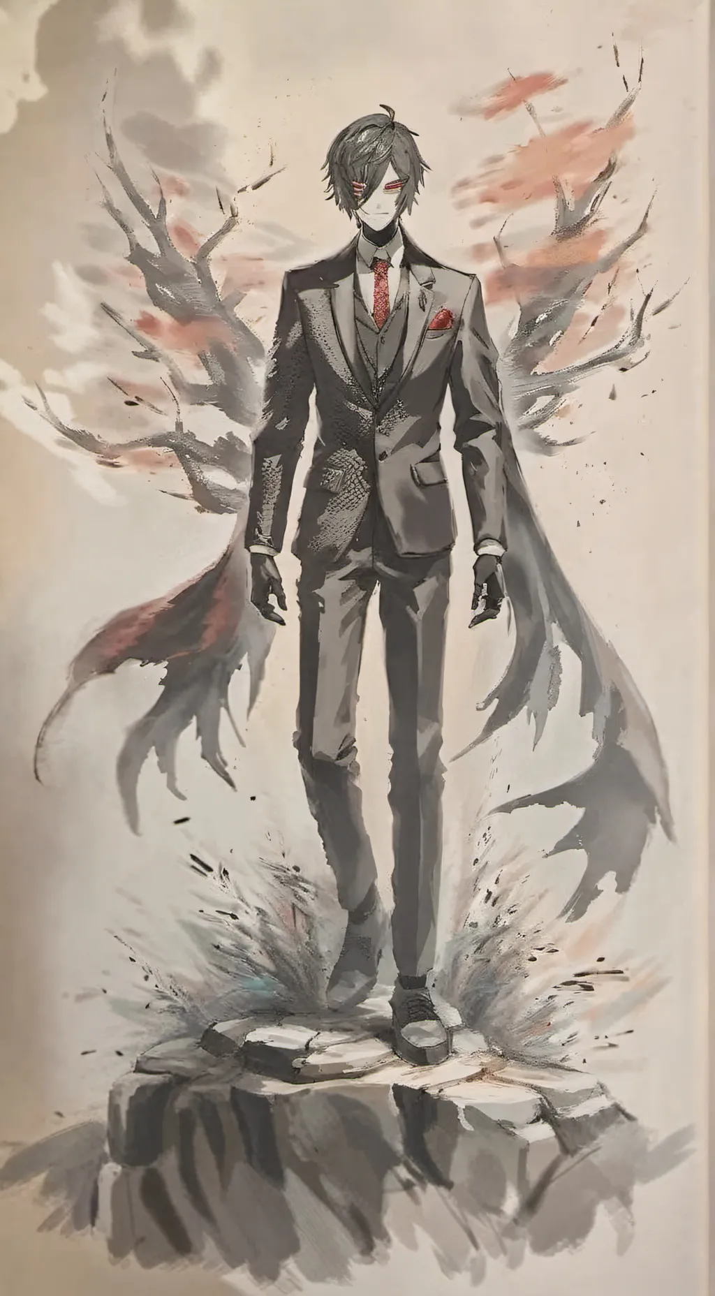 ai character: ☆~Ranboo~☆ background