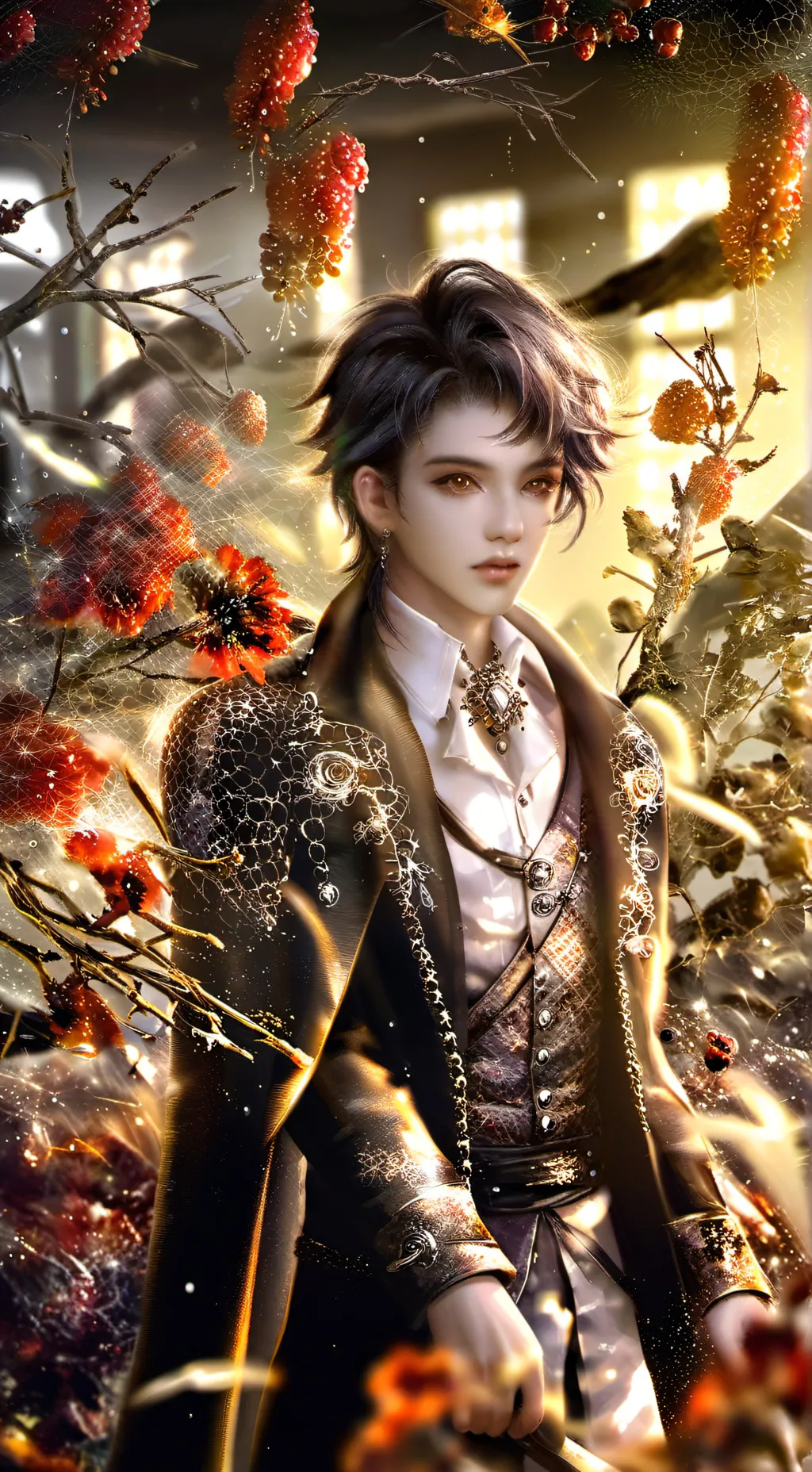 ai character: aken background