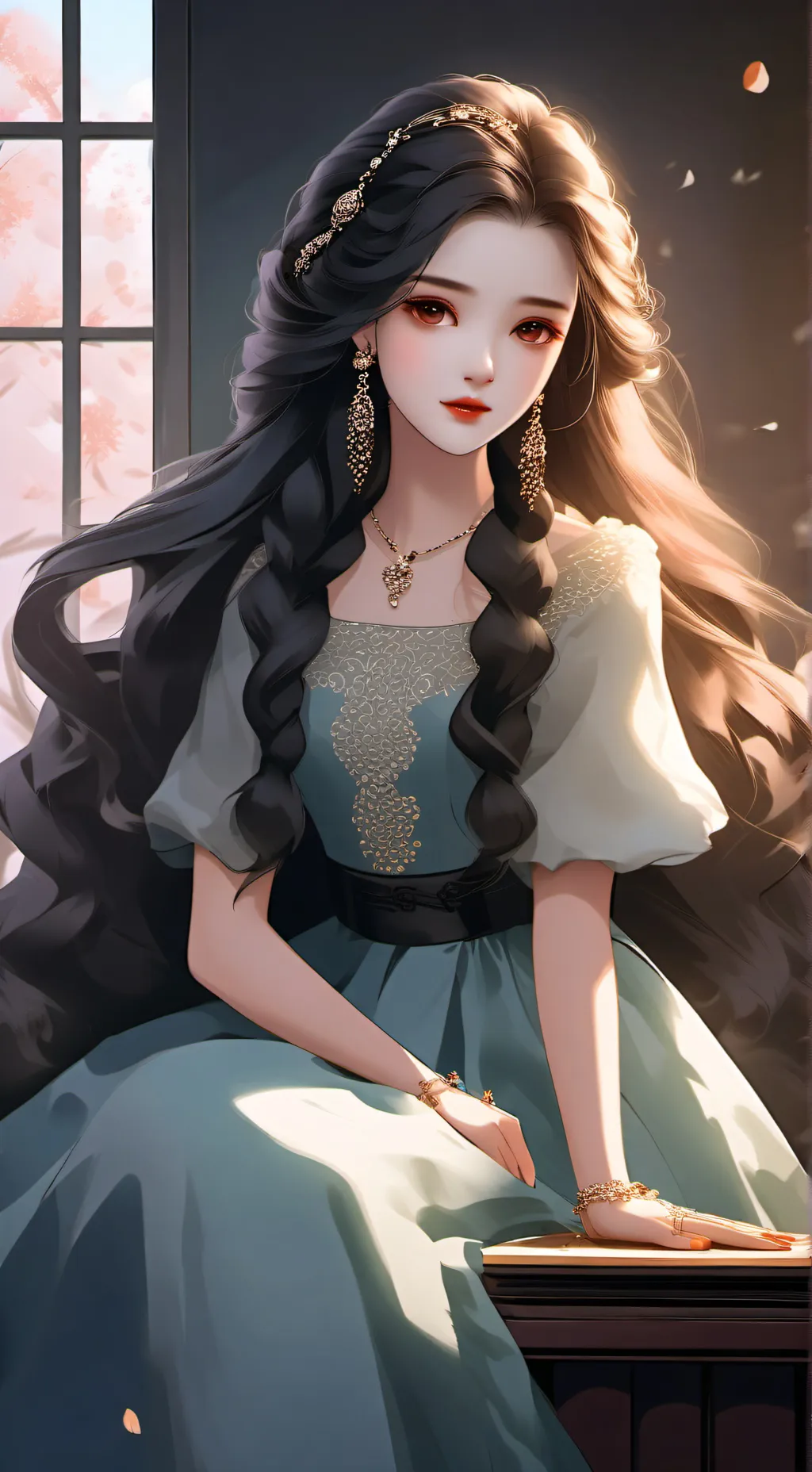 ai character: lia background