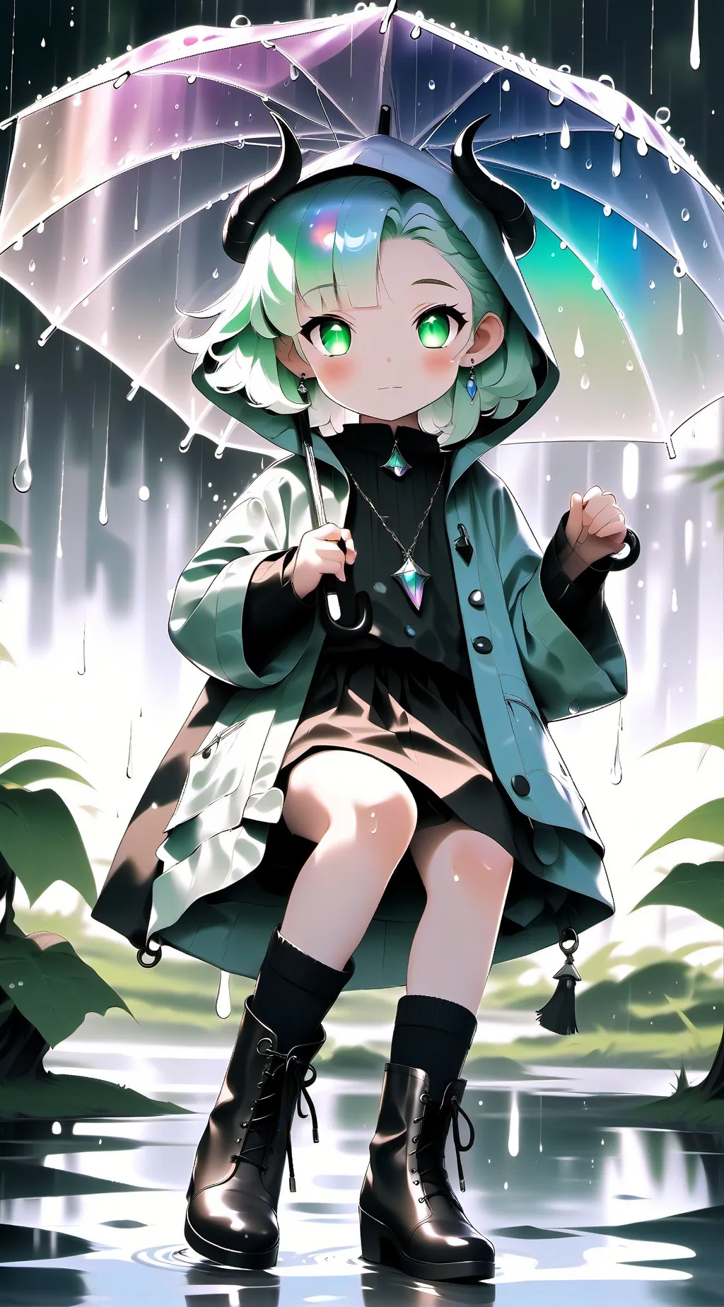 ai character: spunki love background