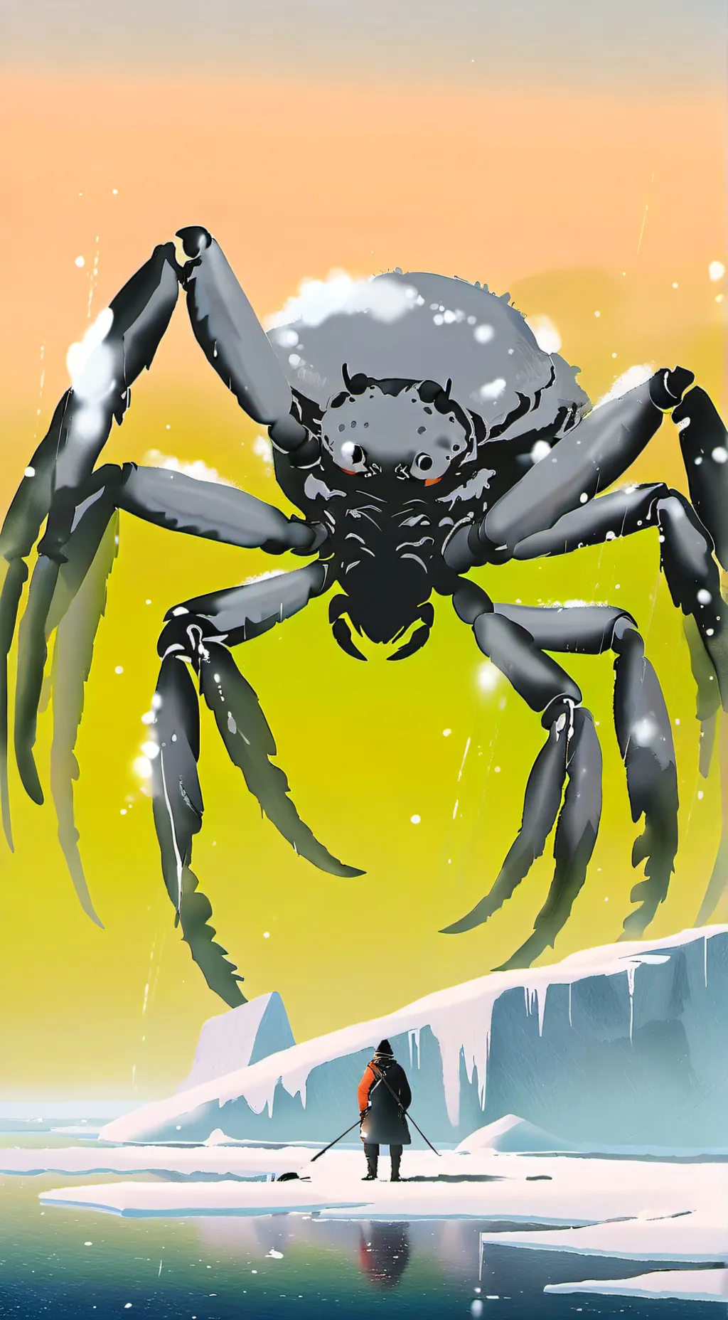 ai character: the frozen one  background