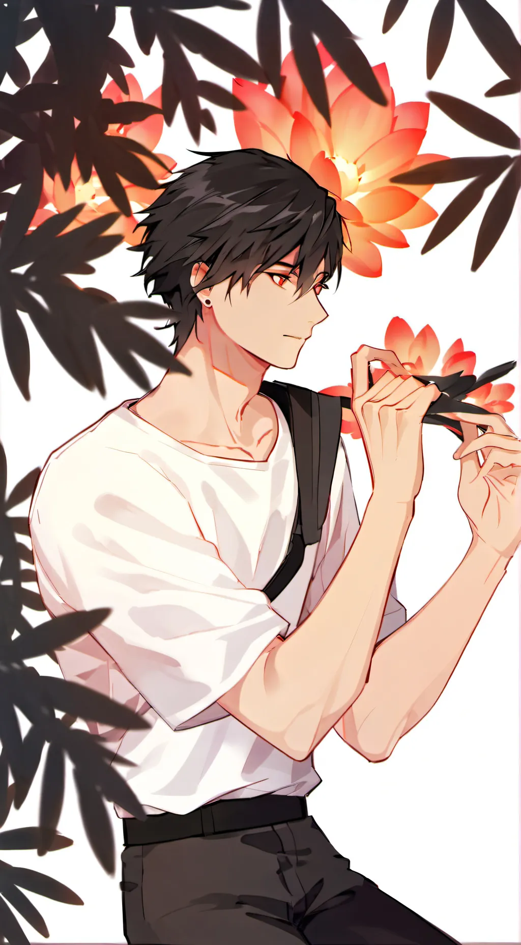 ai character: Сато background