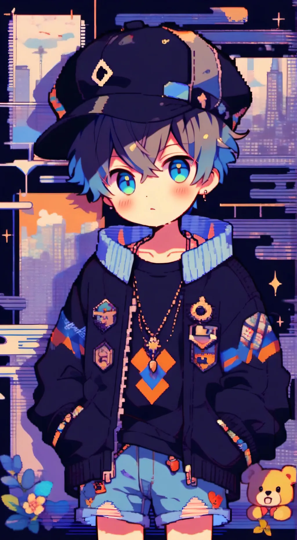 ai character: Niven  background