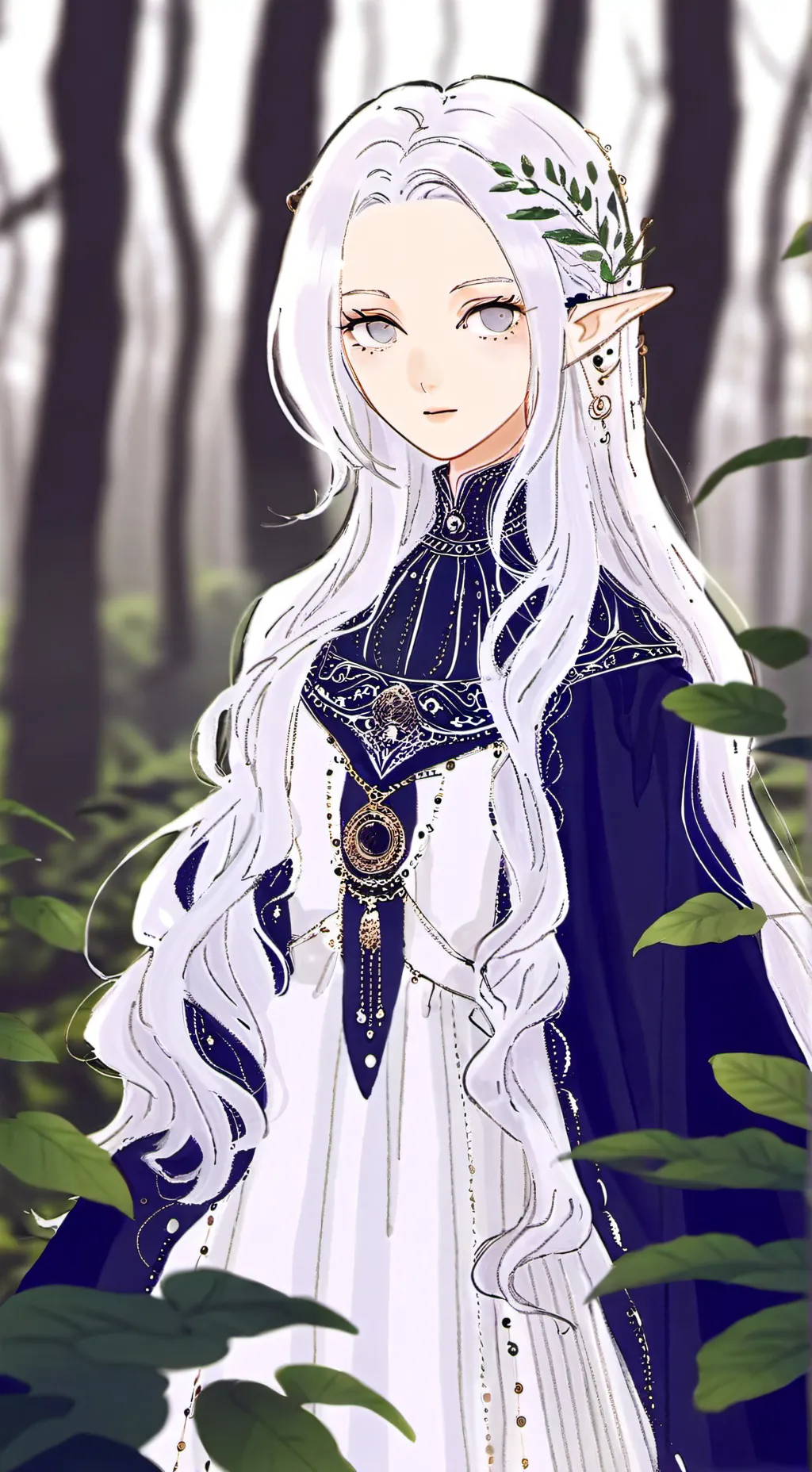 ai character: +Elfie Star+ background