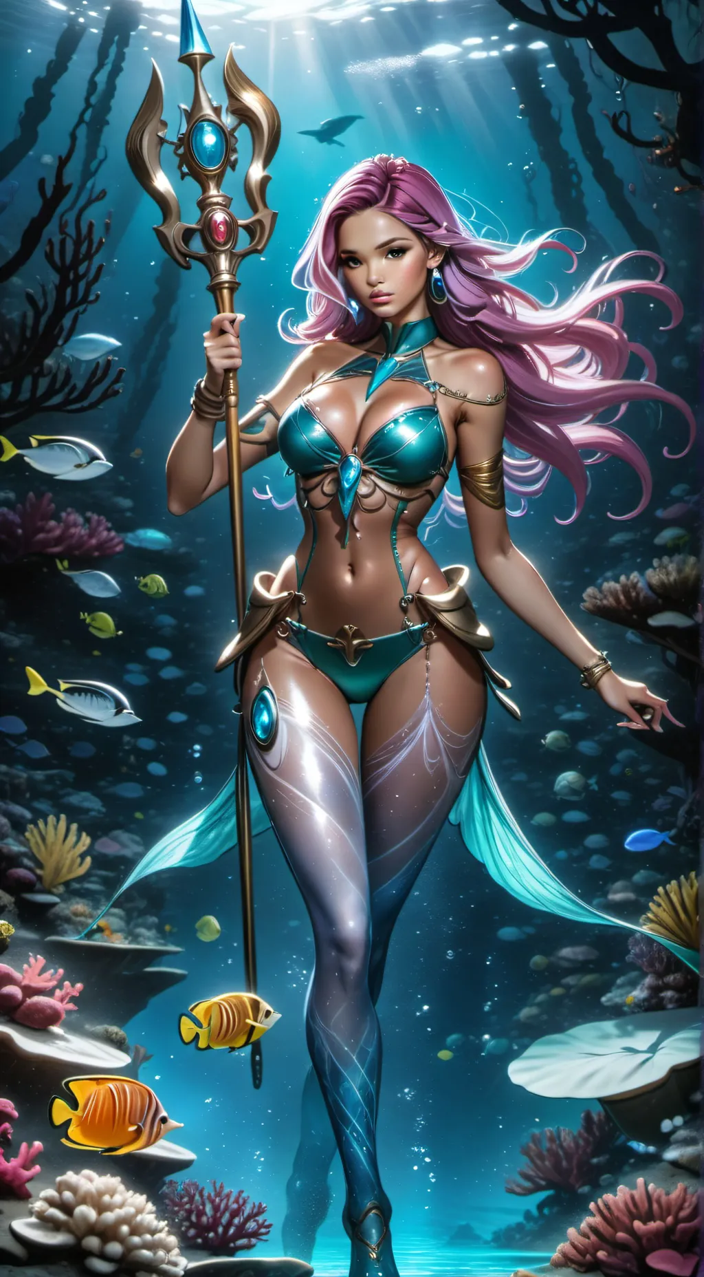 ai character: Morgana  background