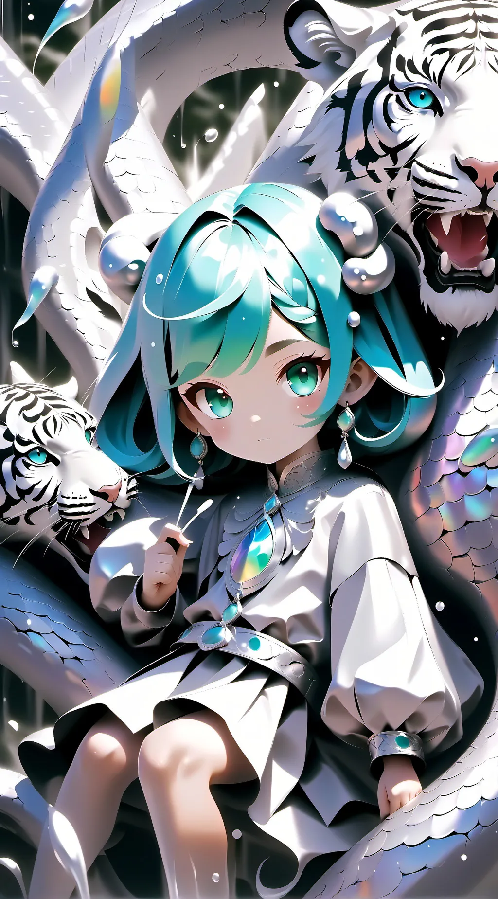 ai character: count to 100 background