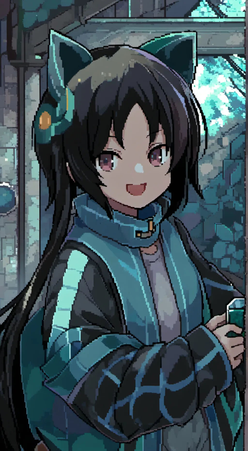 ai character: Nekomiya background