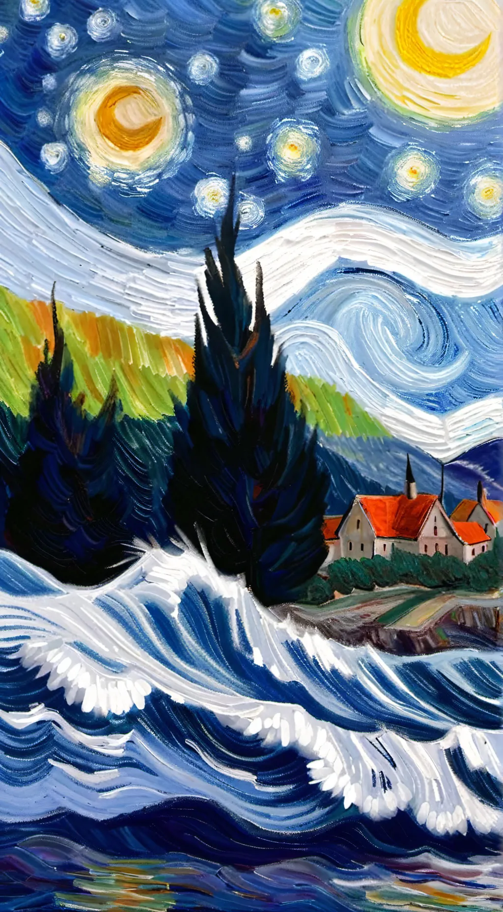 ai character: Skye  background