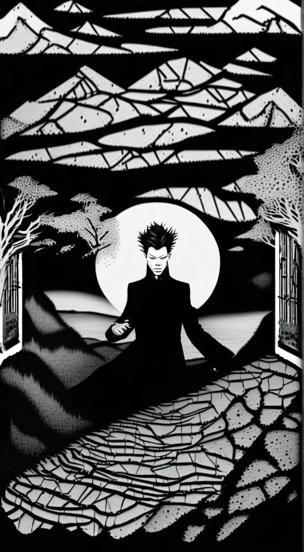 ai character: sukuna background