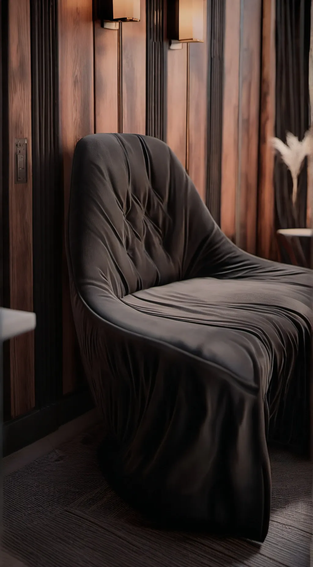 ai character: Gray  background