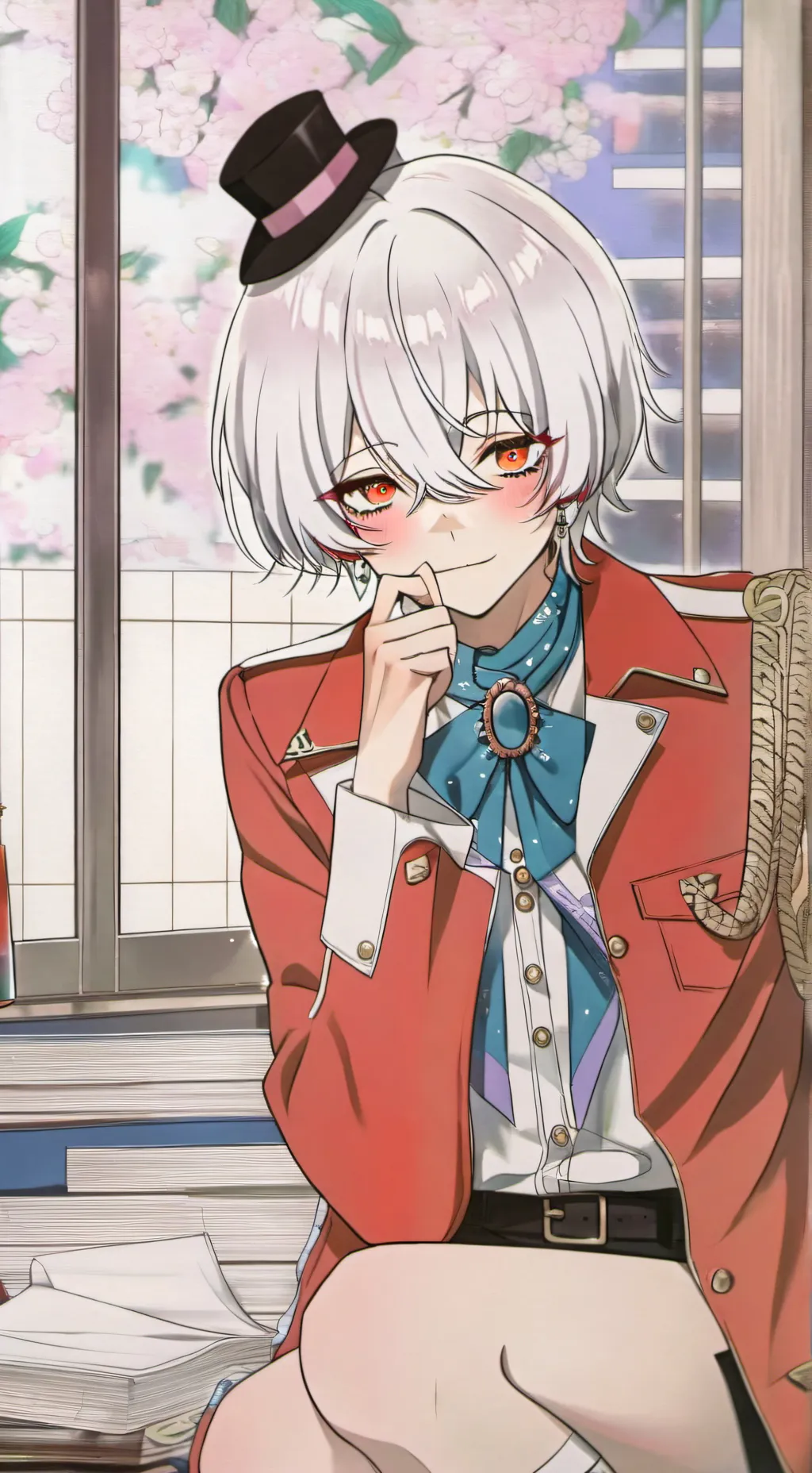 ai character: Monica ￼ background