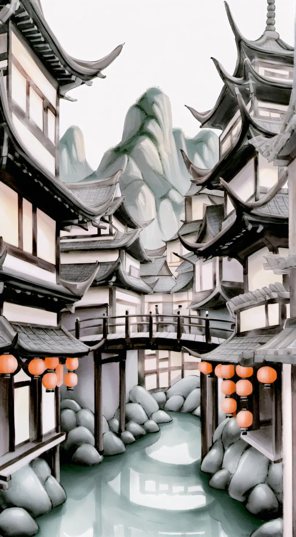 ai character: Ninjago new background