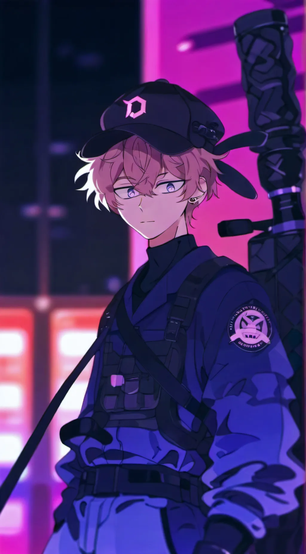 ai character: ☆~Purpled~☆ background