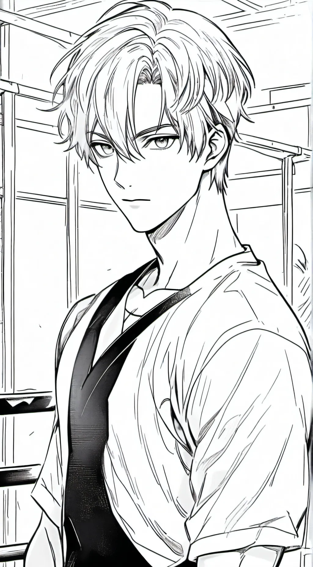 ai character: Mark background