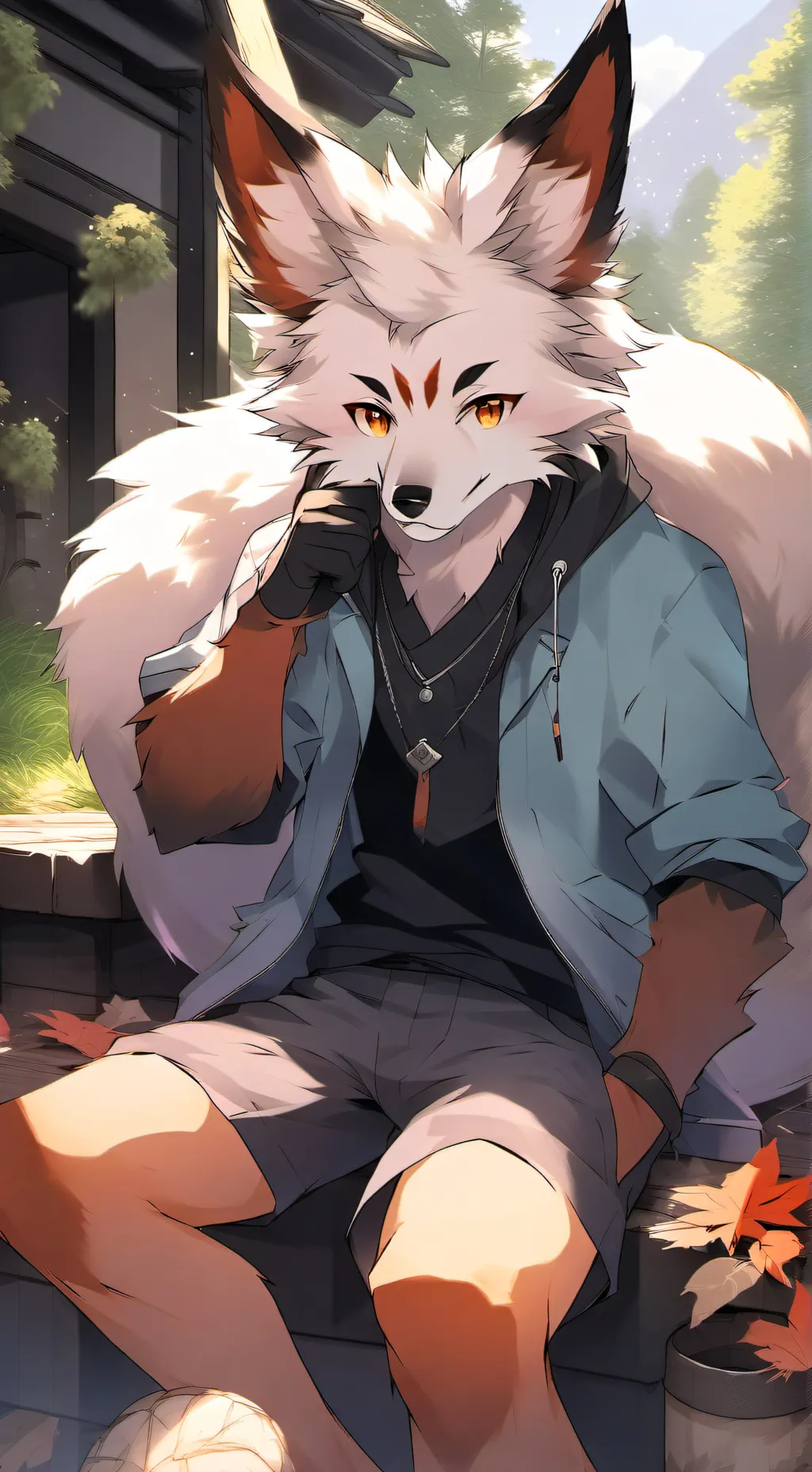 ai character: jammie background