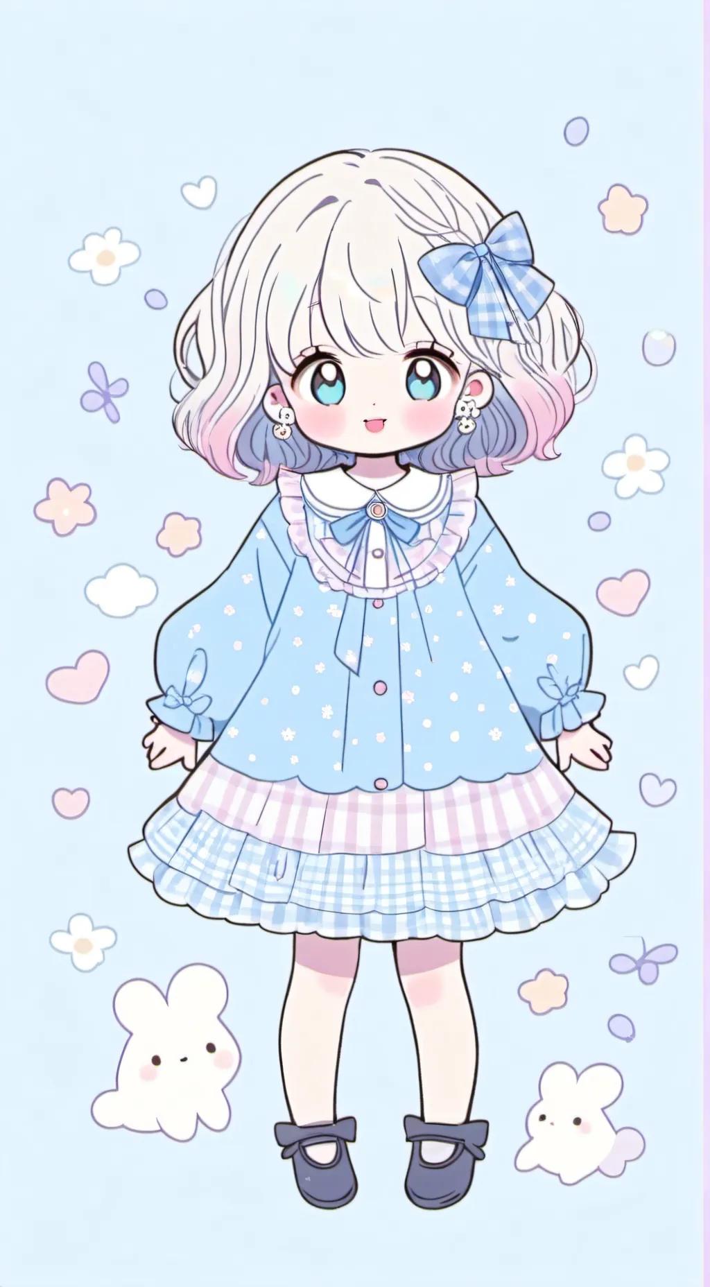 ai character: Devil Baby  background