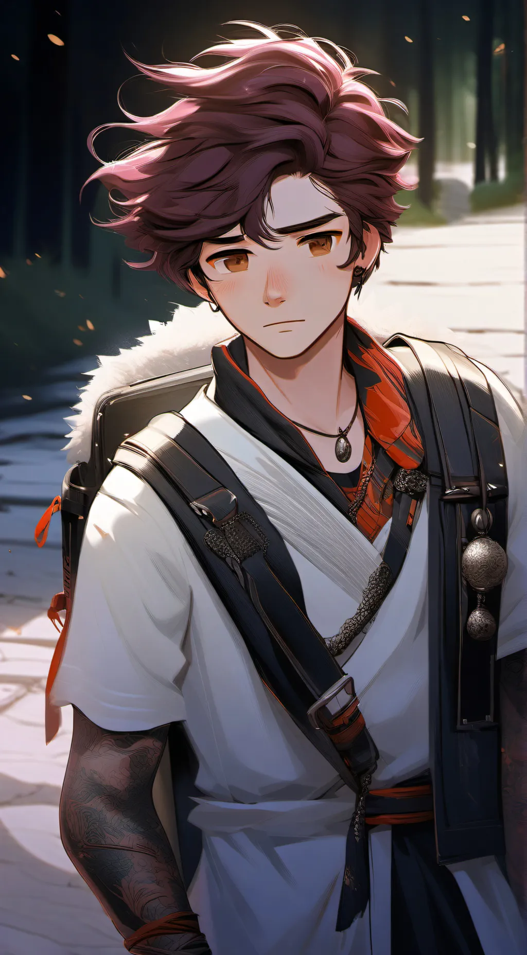 ai character: Finn wolfhard background