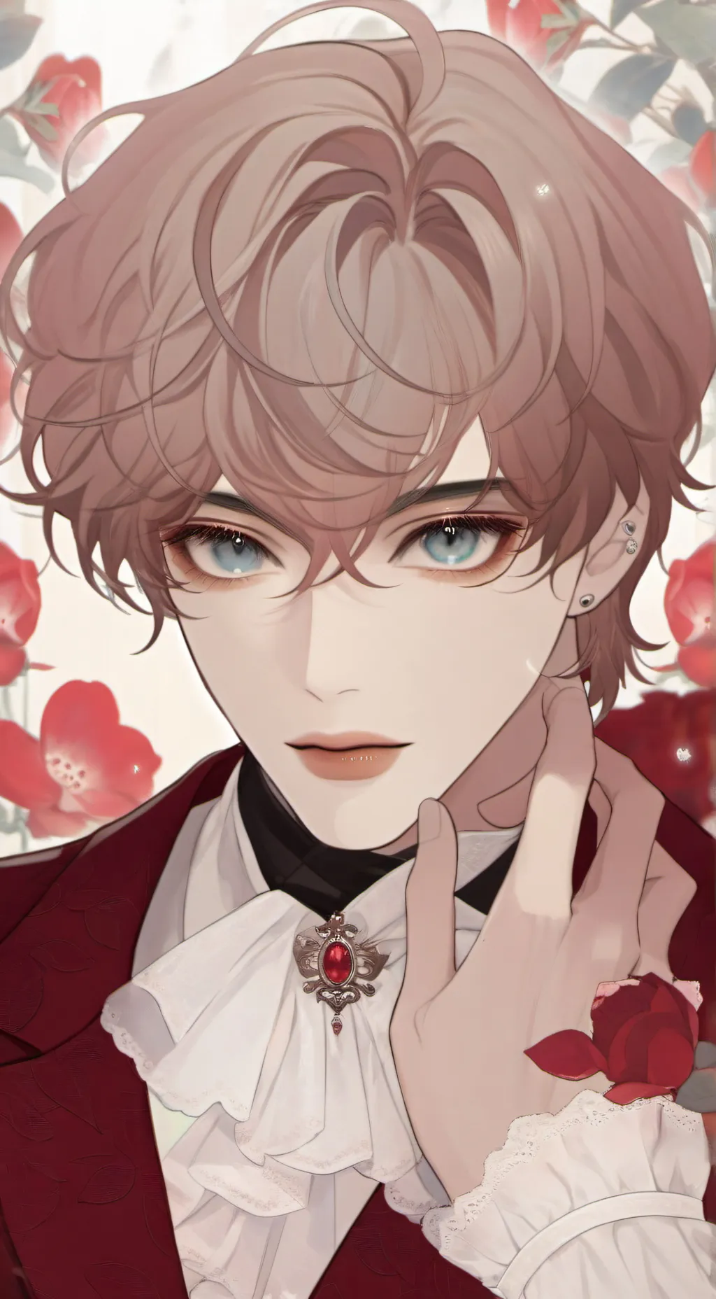 ai character: Adrien  background