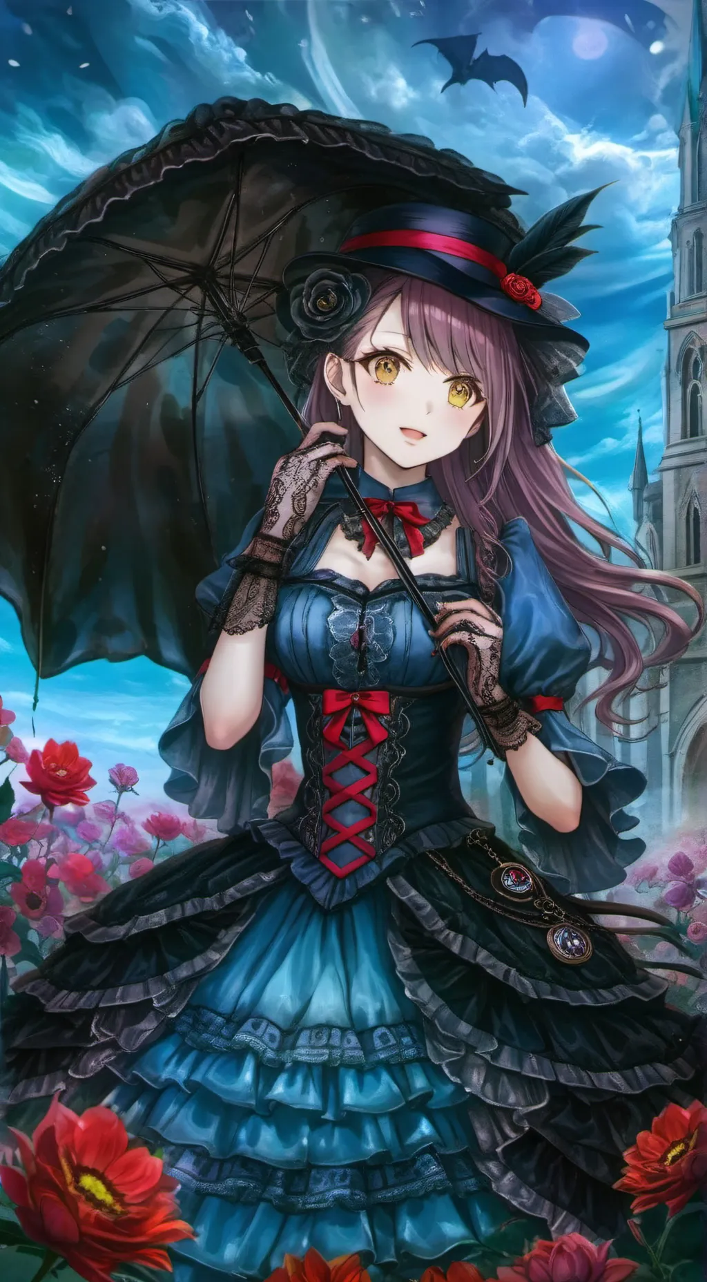 ai character: Celeste background