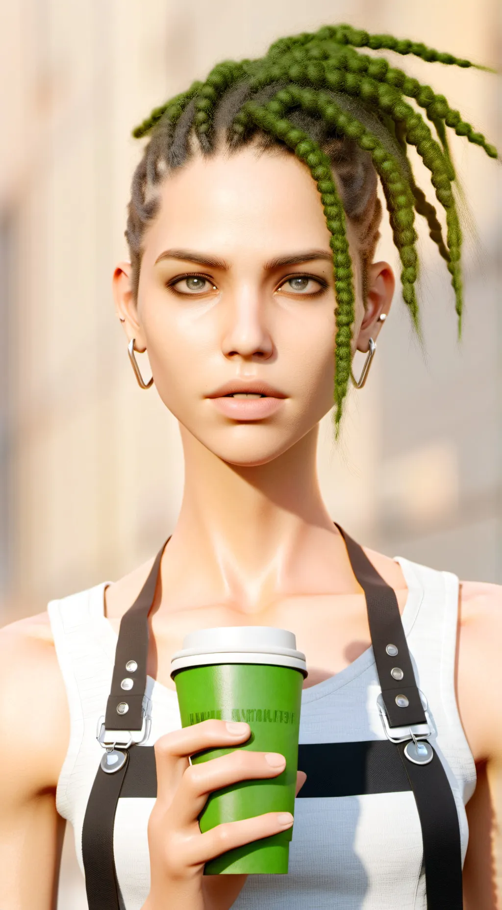 ai character: The Radical Recycler background