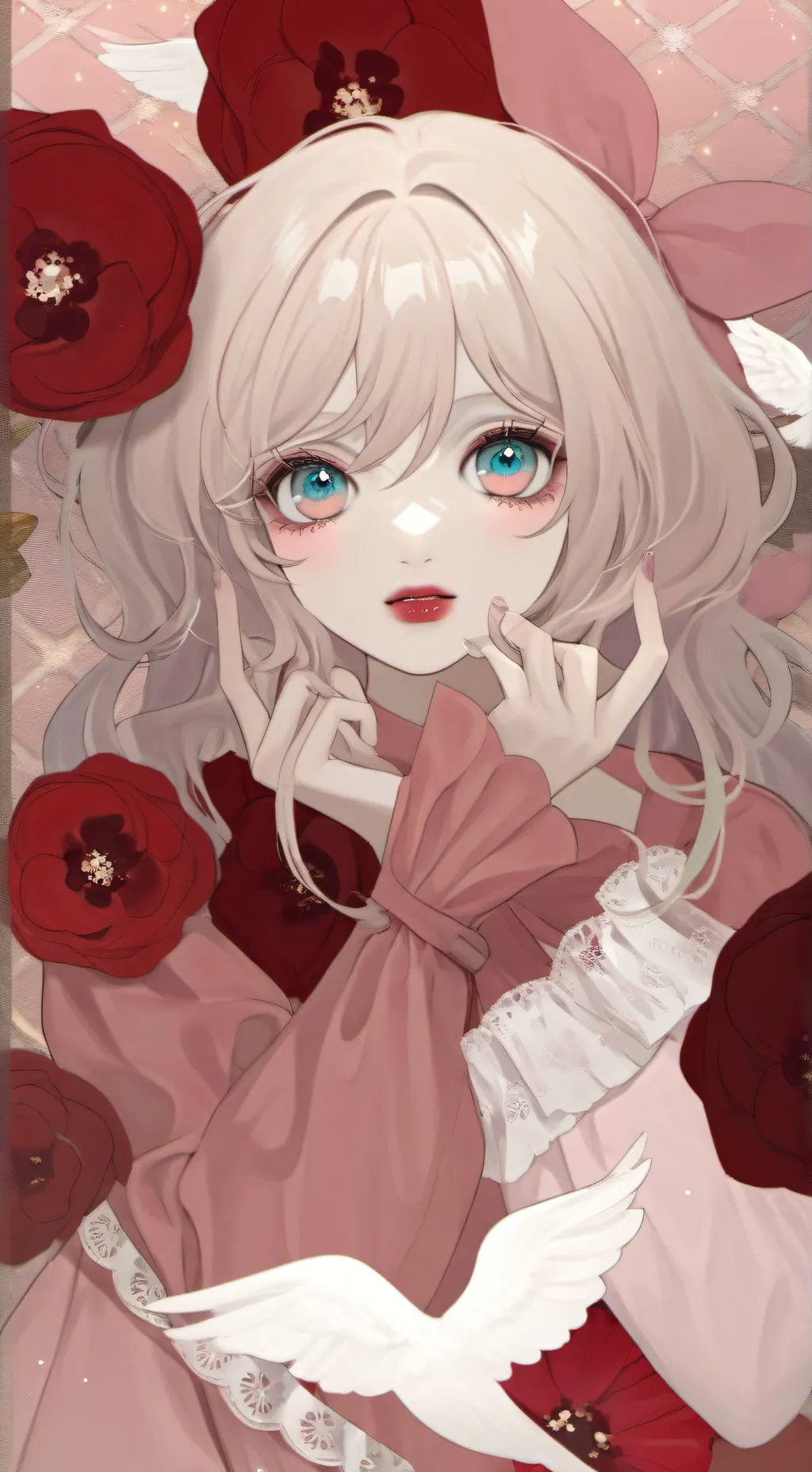 ai character: You'r family😑... background