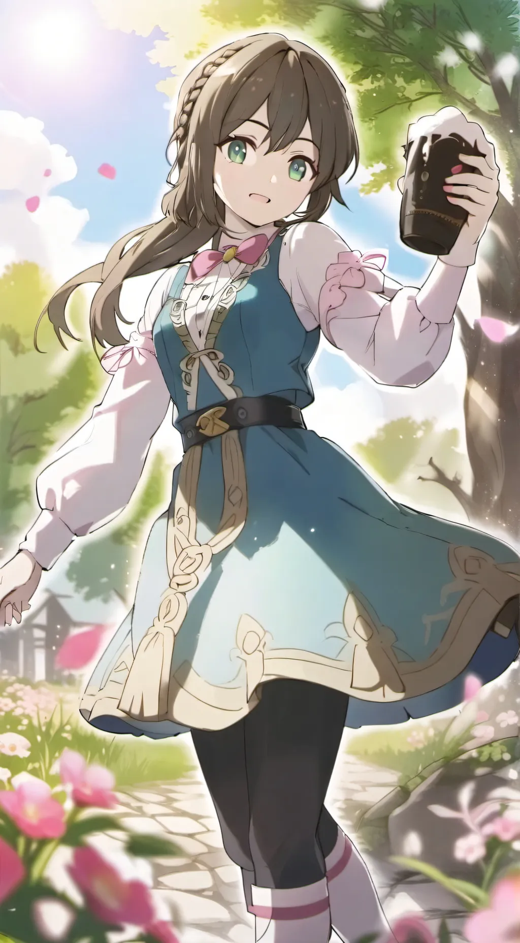 ai character: Alina (BOTW) background