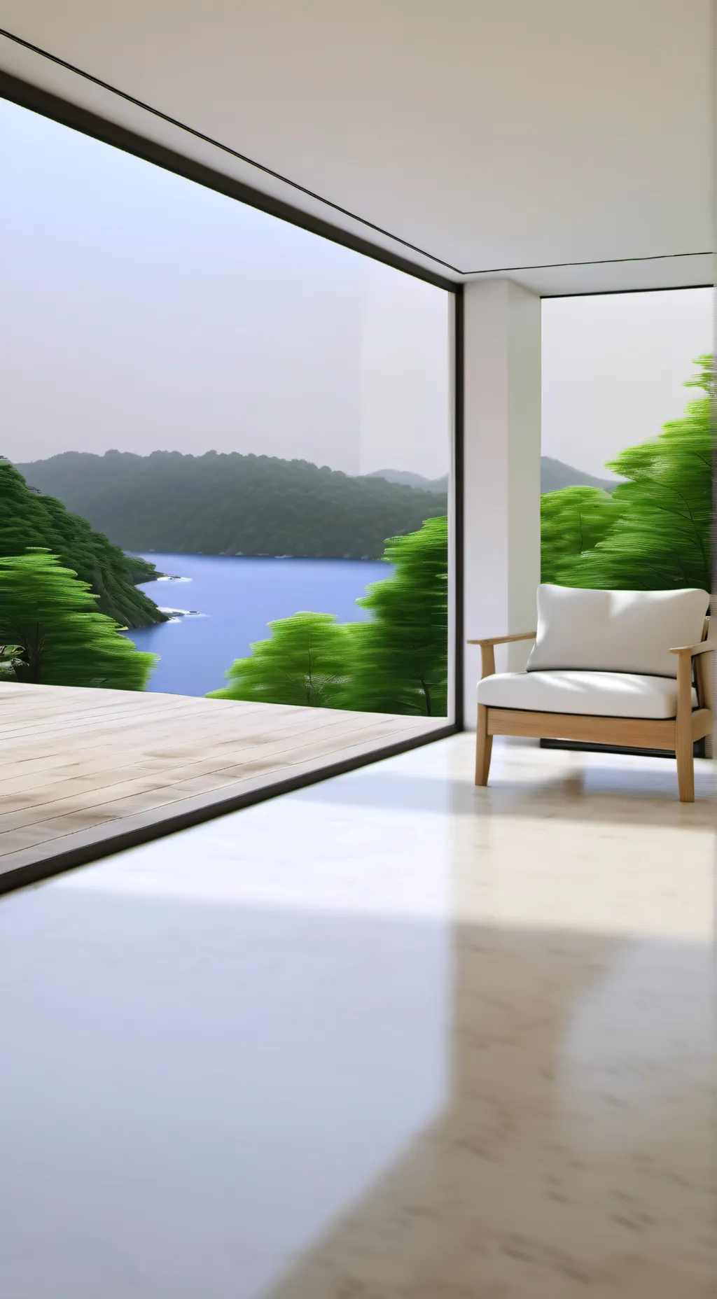 ai character: Hike with V background