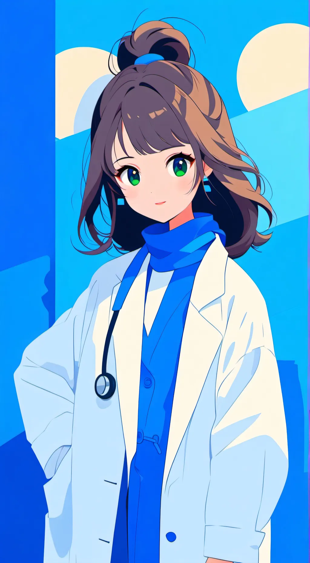 ai character: doctor: 342 background