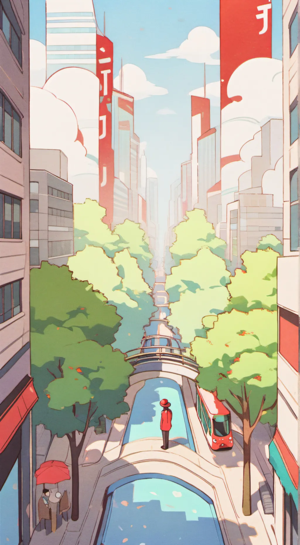 ai character: jullan and friends background