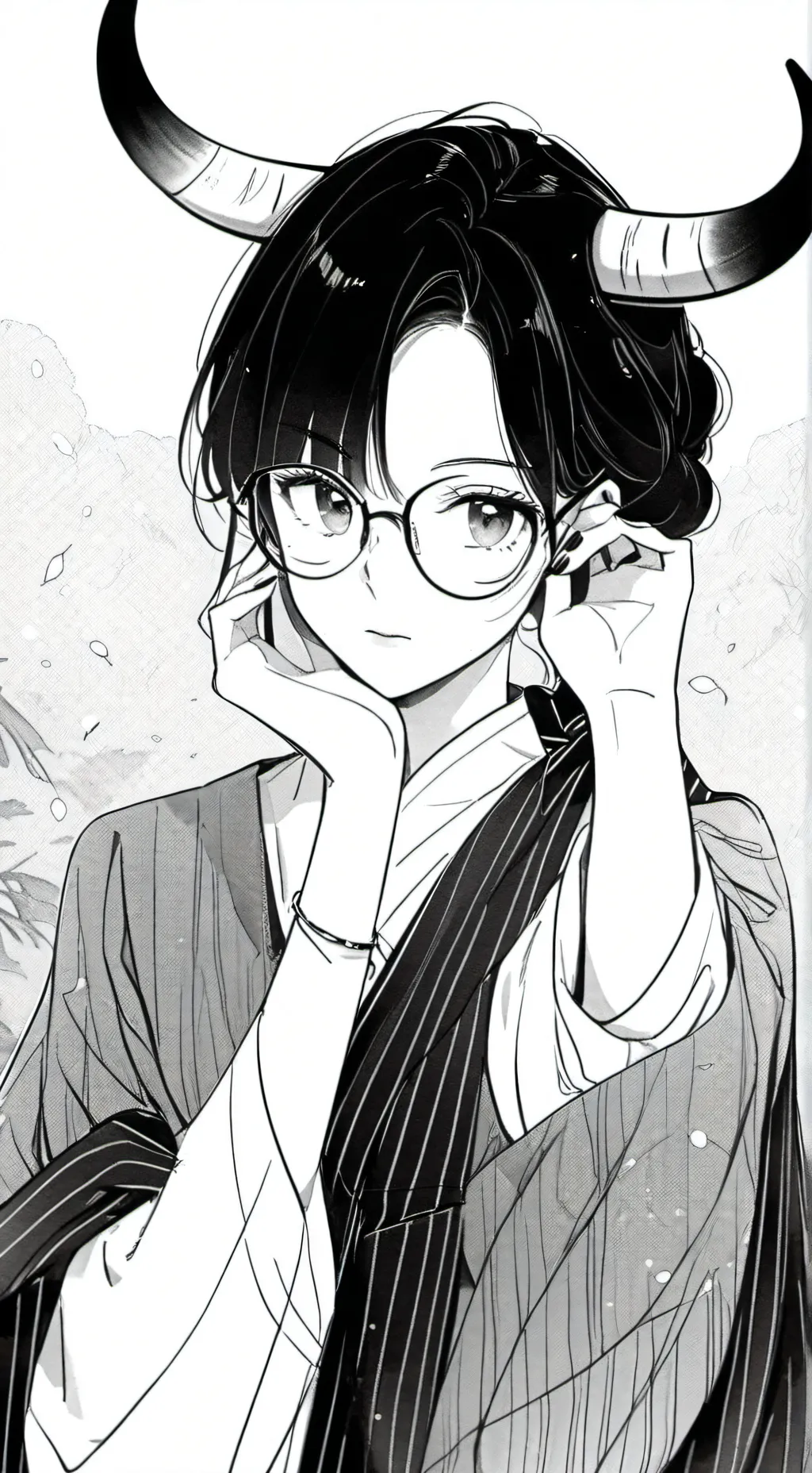 ai character: Miss Laura  background