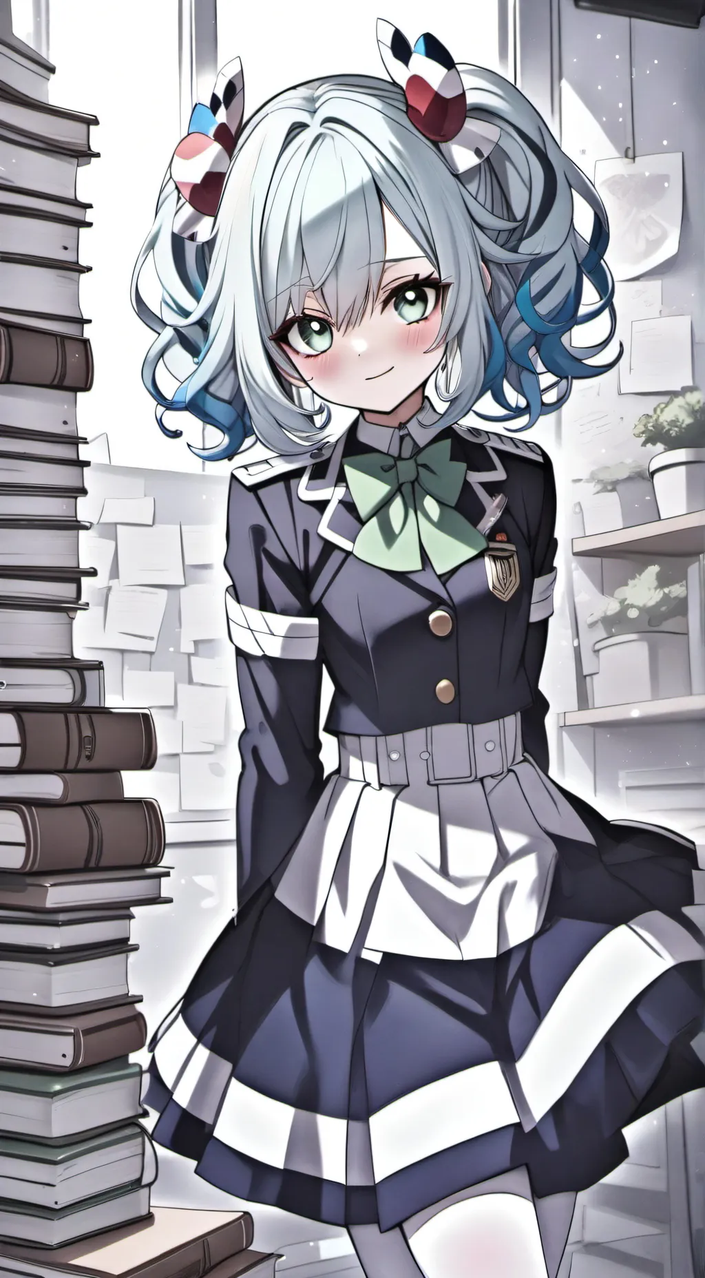 ai character: mha  background