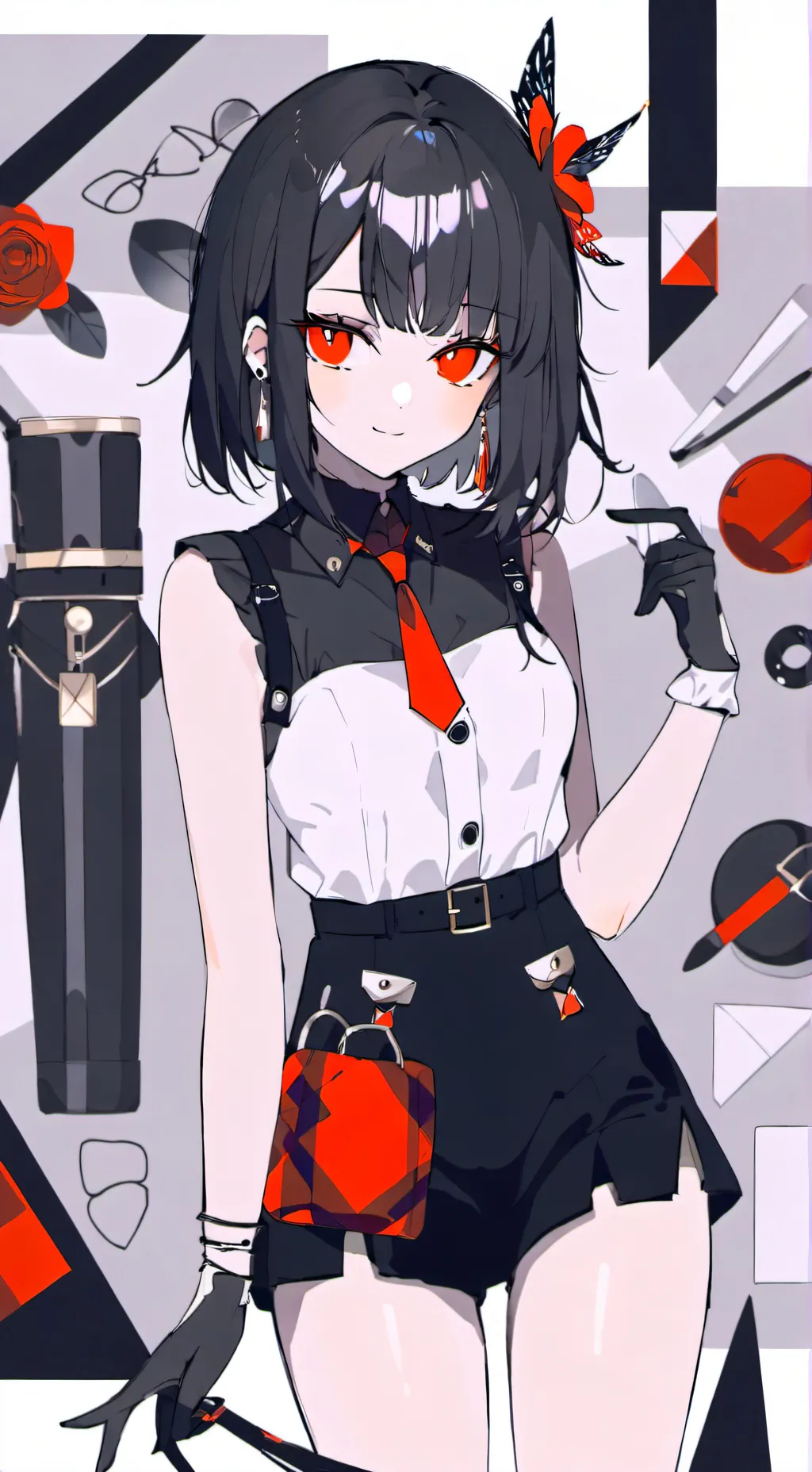 ai character: MHA ❤💖 background