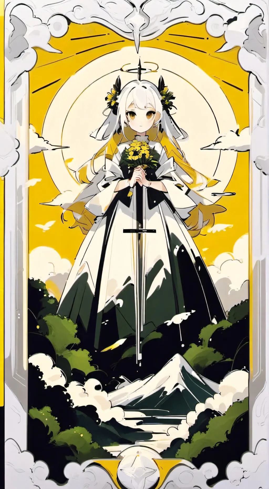 ai character: shadow milk cookie background