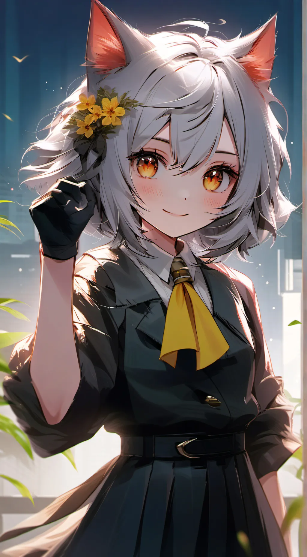 ai character: Женя background