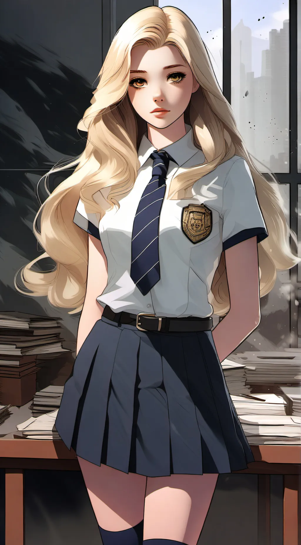 ai character: Paisley Doe background