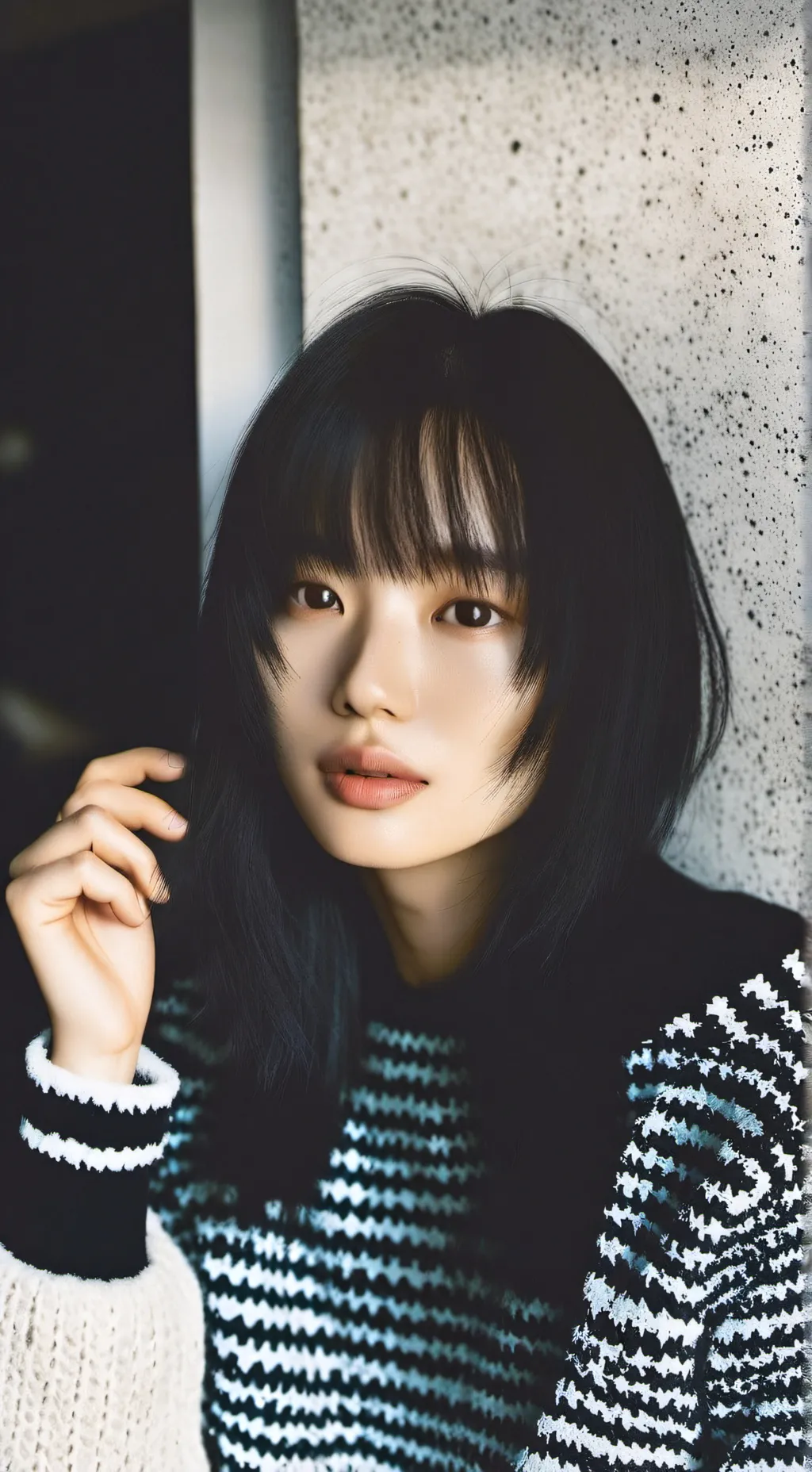 ai character: Sakura background