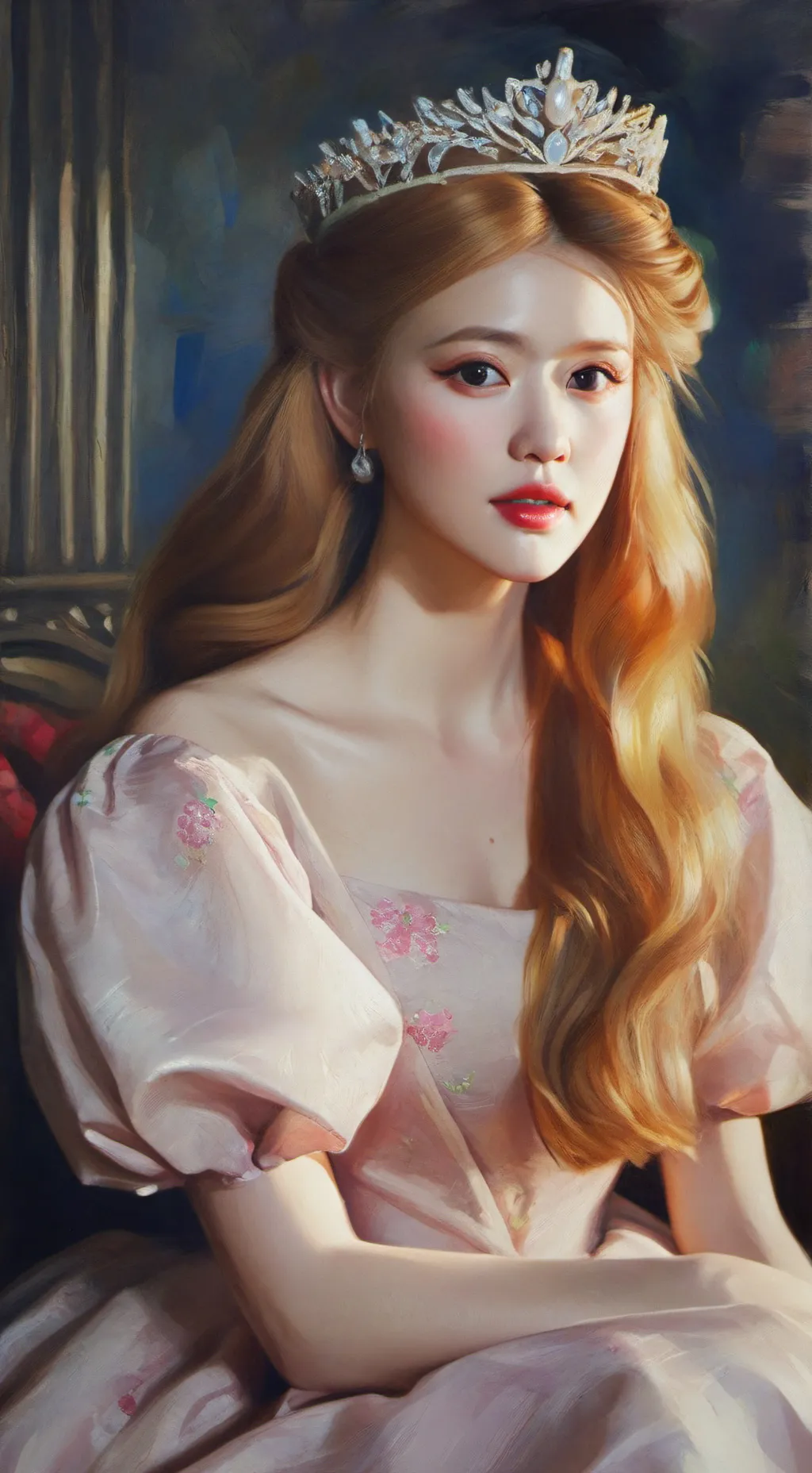 ai character: Slay queen Ashley background