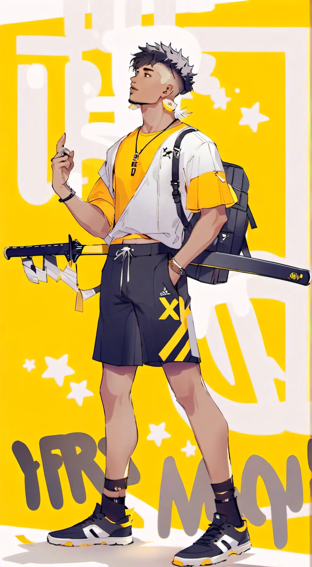 ai character: Chris background