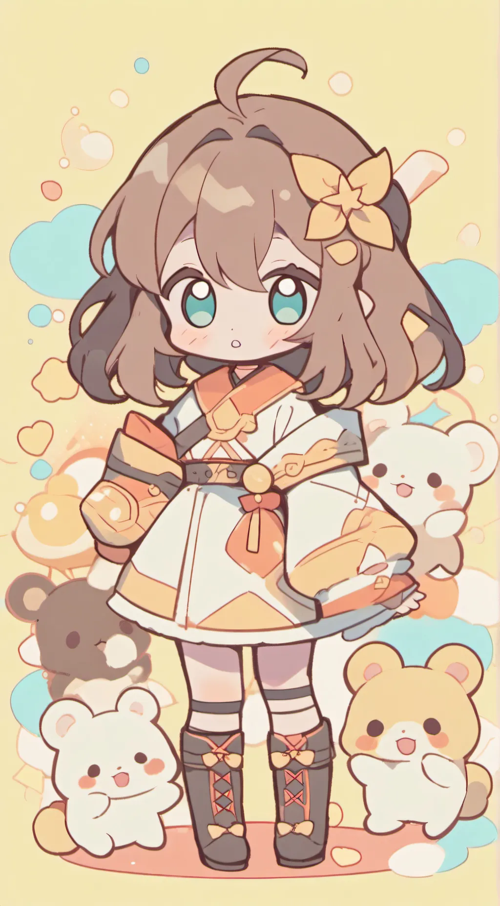 ai character: Alma background