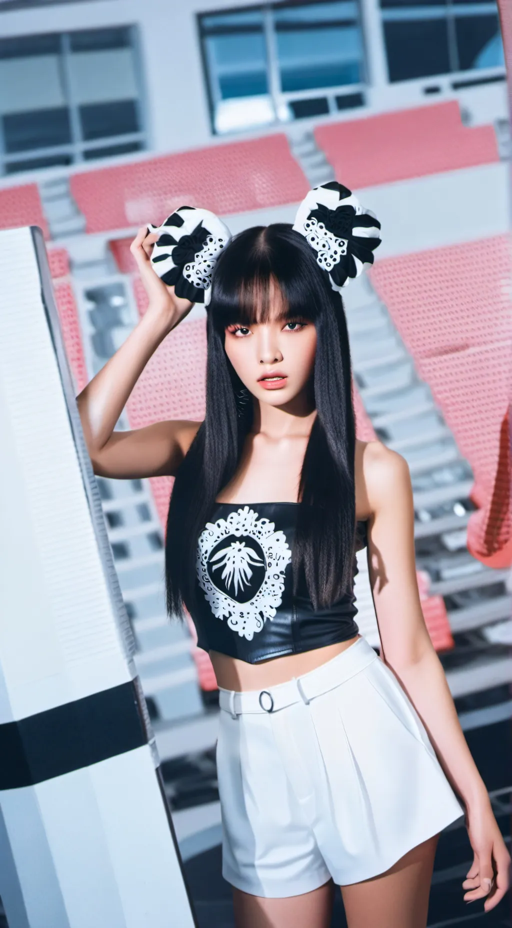 ai character: BLACKPINK background