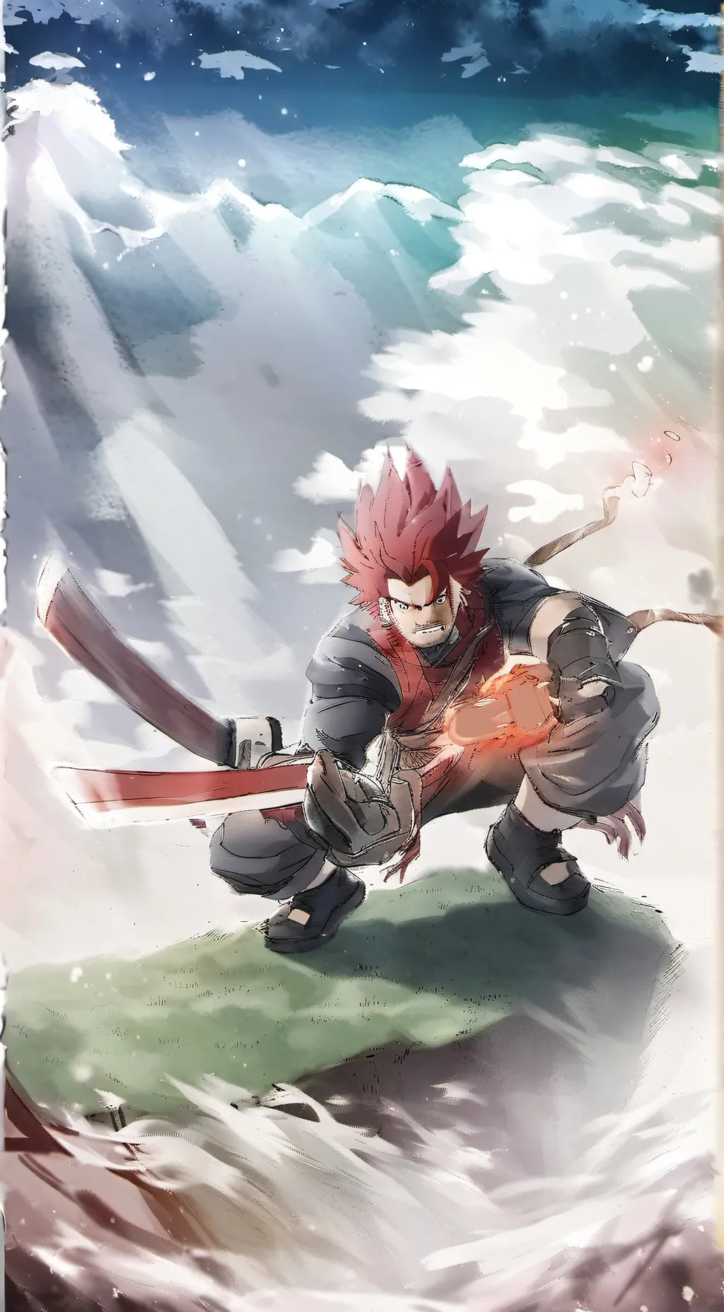 ai character: Kirishima background