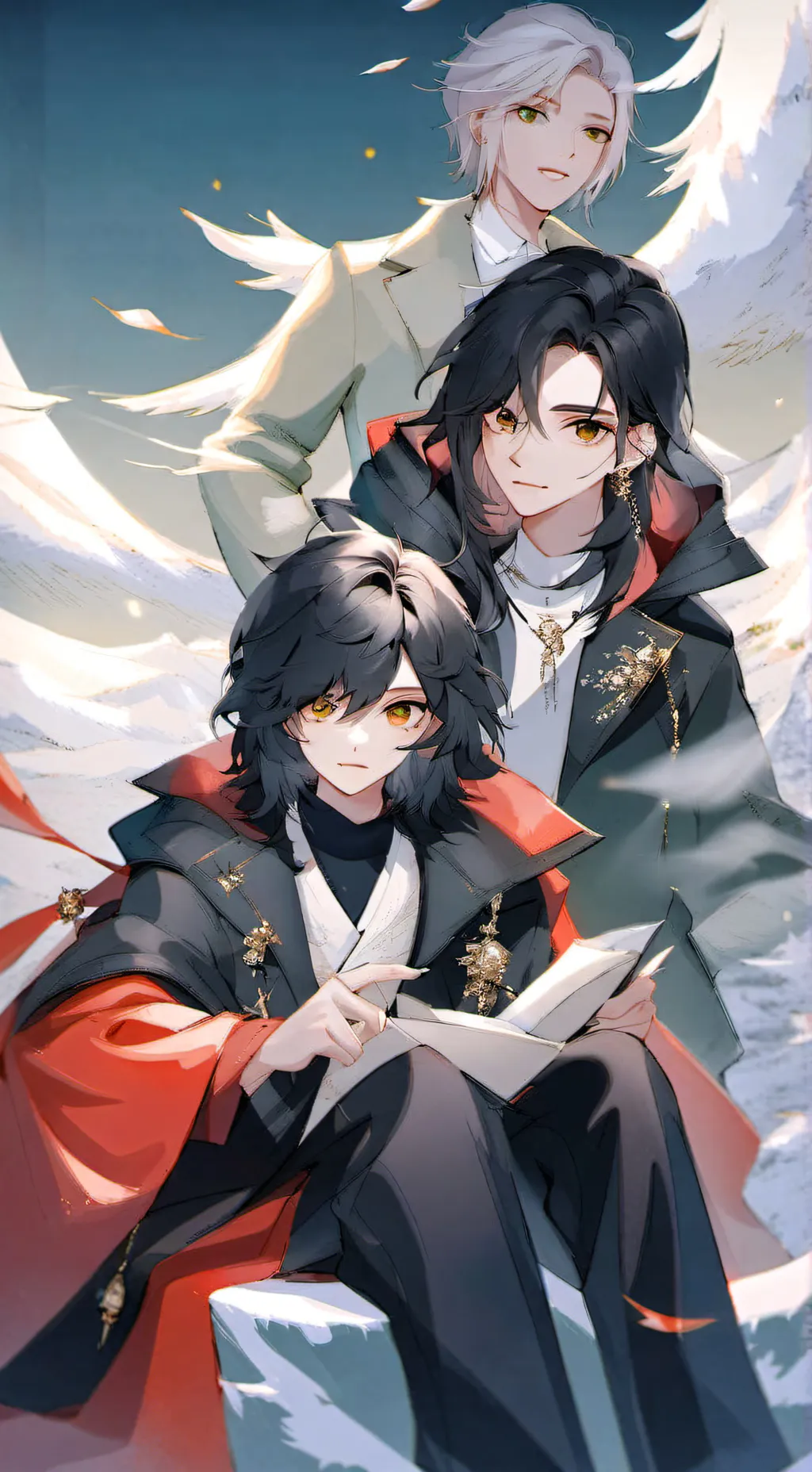 ai character: Aaron background