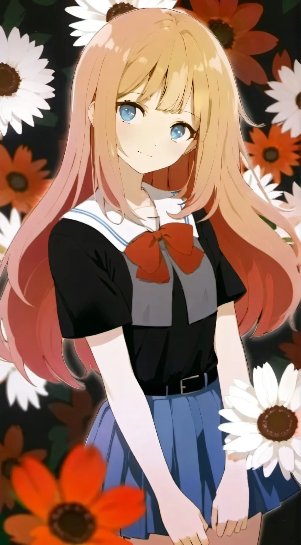 ai character: Aurora background