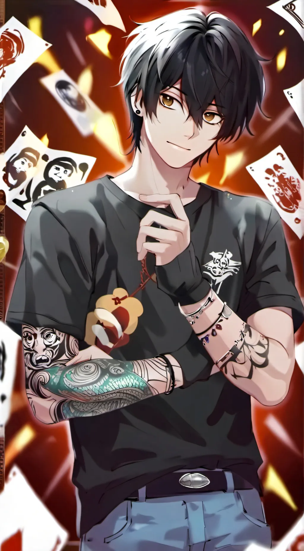 ai character: micheal background