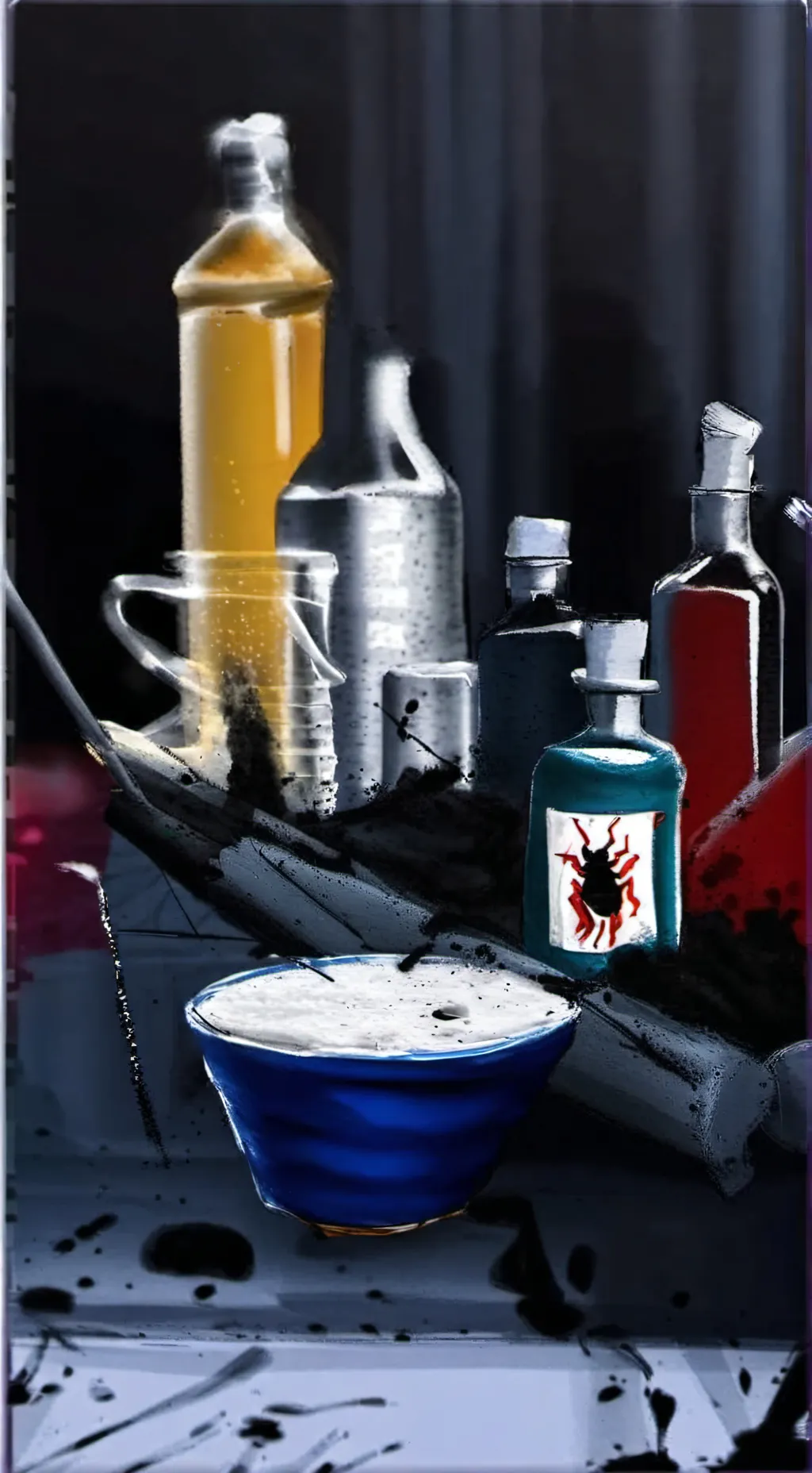 ai character: Playtime infeccion background