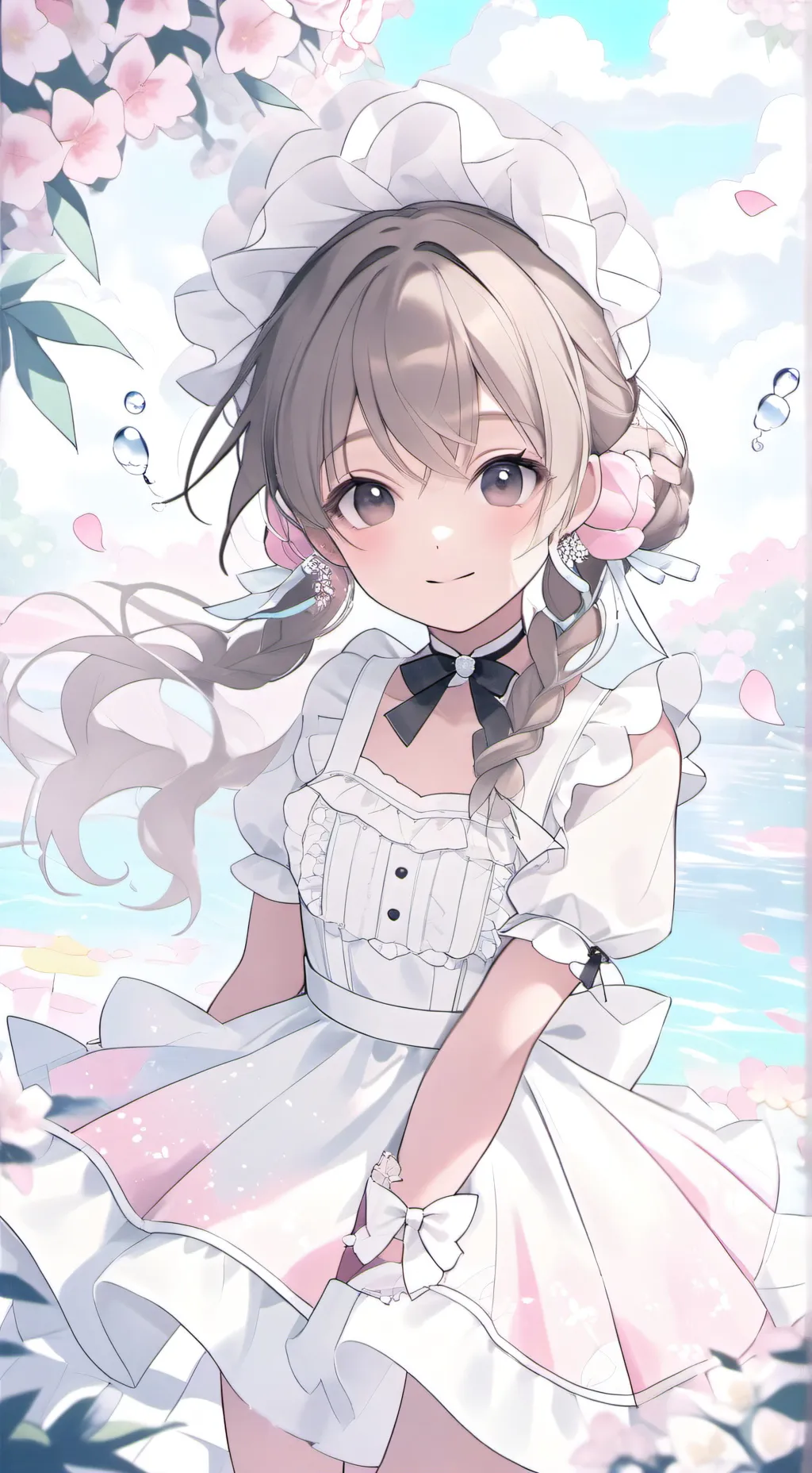 ai character: leah  background