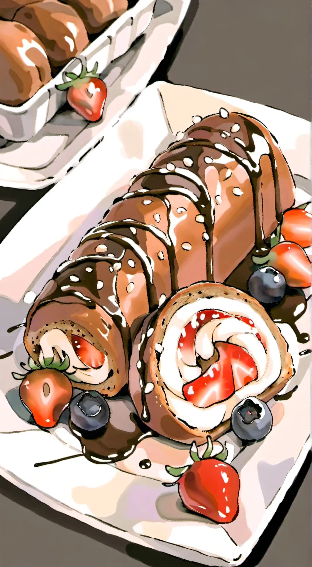 ai character: sprout★ background